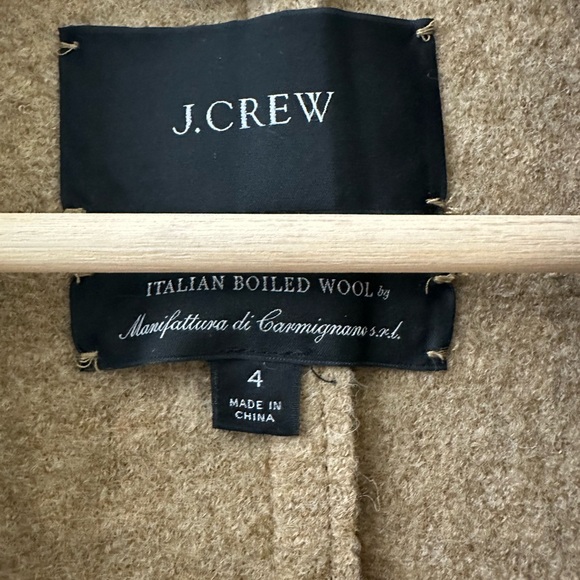 J. Crew Women’s Brown Wool Coat - Picture 2 of 7